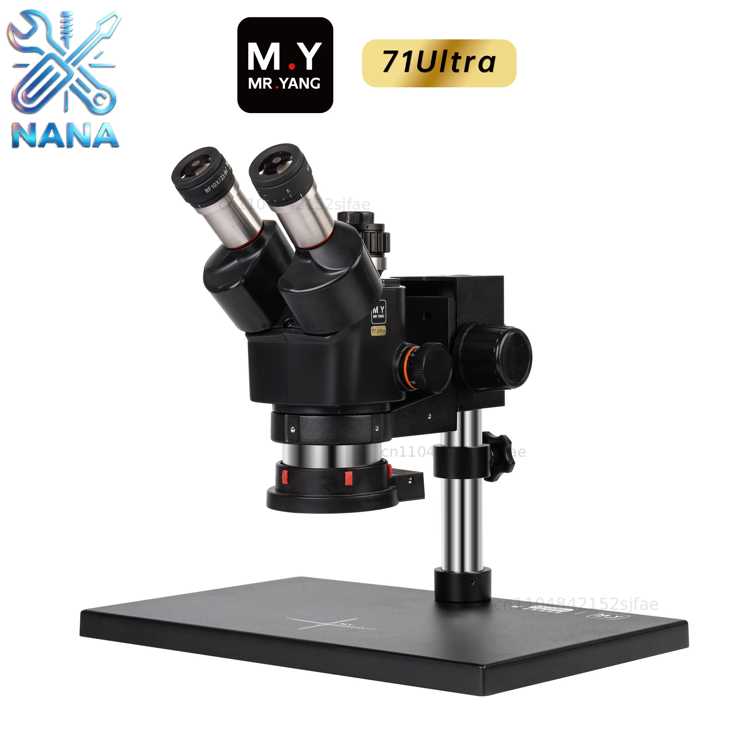 Микроскоп YCS MR.YANG 71 ULTRA – обзор и цена Stereo Trinocular Microscope Pcb