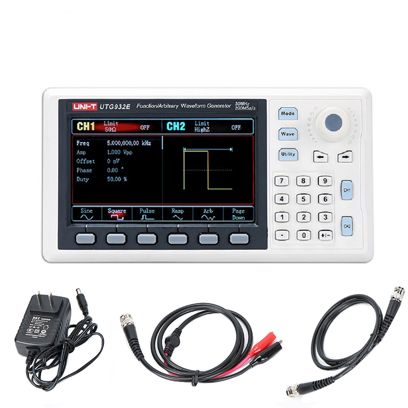 UTG962E Функция Генератор сигн – обзор и цена Function Arbitrary Waveform Generator