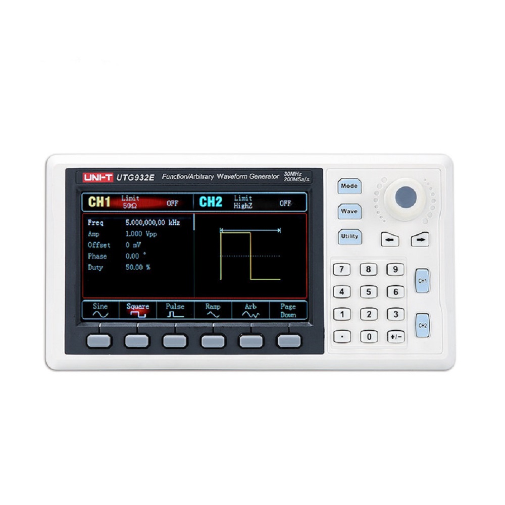 UTG962E Функция Генератор сигн – обзор и цена Function Arbitrary Waveform Generator
