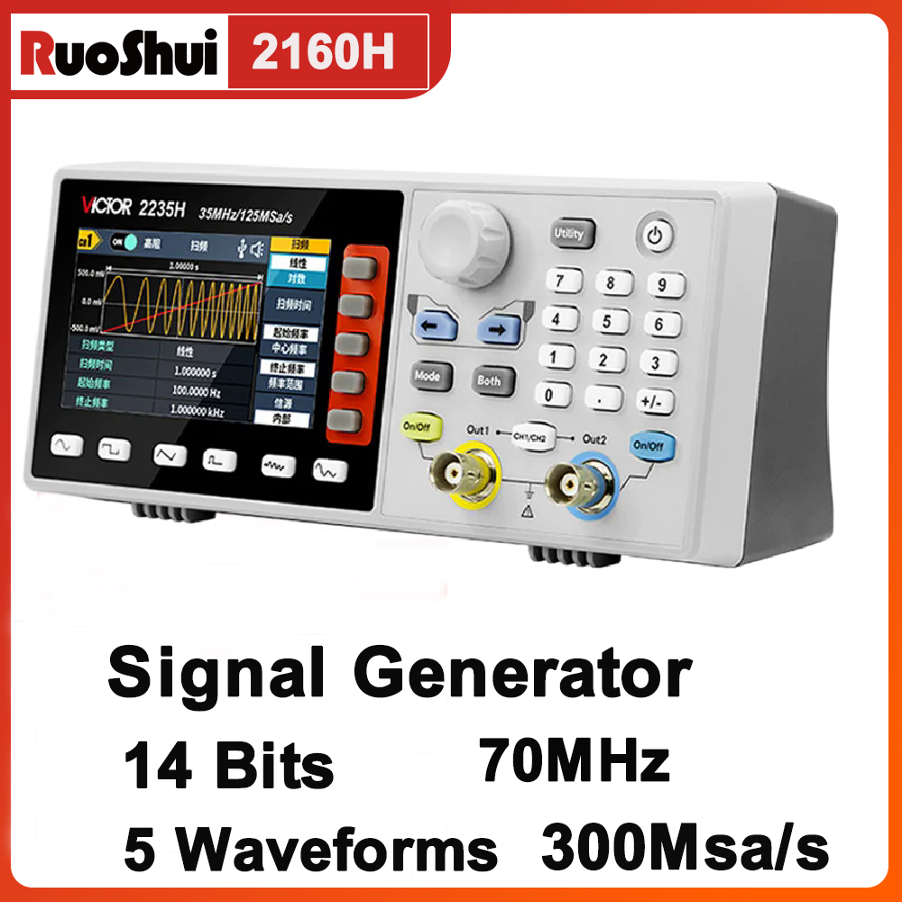 Генератор сигналов VICTOR: одн – обзор и цена Function Arbitrary Waveform Generator