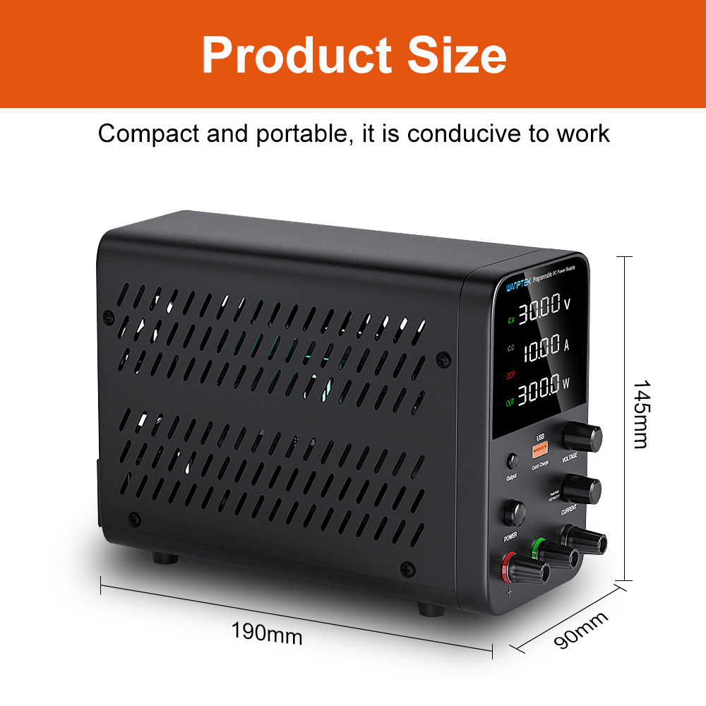 Wanptek Программируемый источн – обзор и цена Programmable Dc Power Supply 30V 10A
