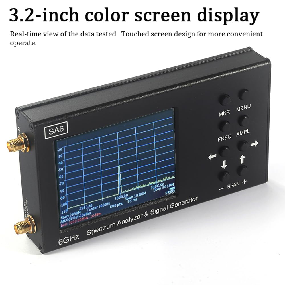 Портативный анализатор спектра – обзор и цена Signal Generator Spectrum Analyzer