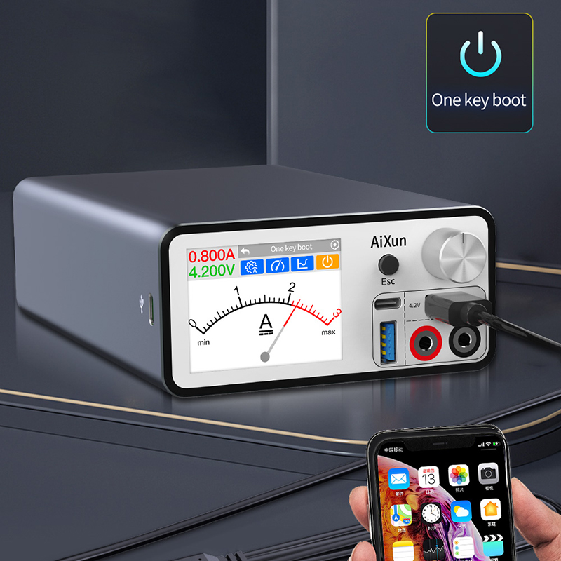 Блок питания Aixun P2408S, рег – обзор и цена Linear Lab Power Supply Adjustable
