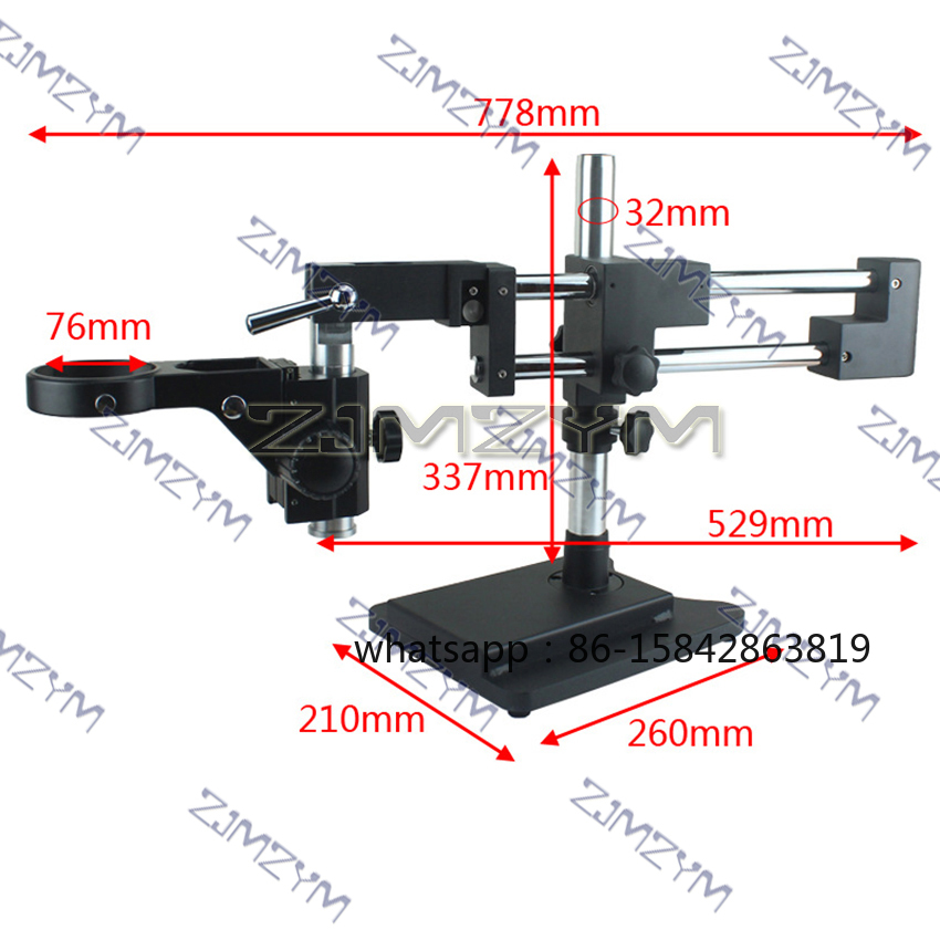 Универсальная стойка для бинок – обзор и цена Stereo Trinocular Microscope Pcb