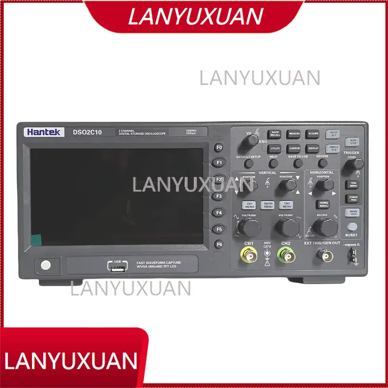 Цифровой осциллограф Hantek DS – обзор и цена Digital Storage Oscilloscope 100Mhz
