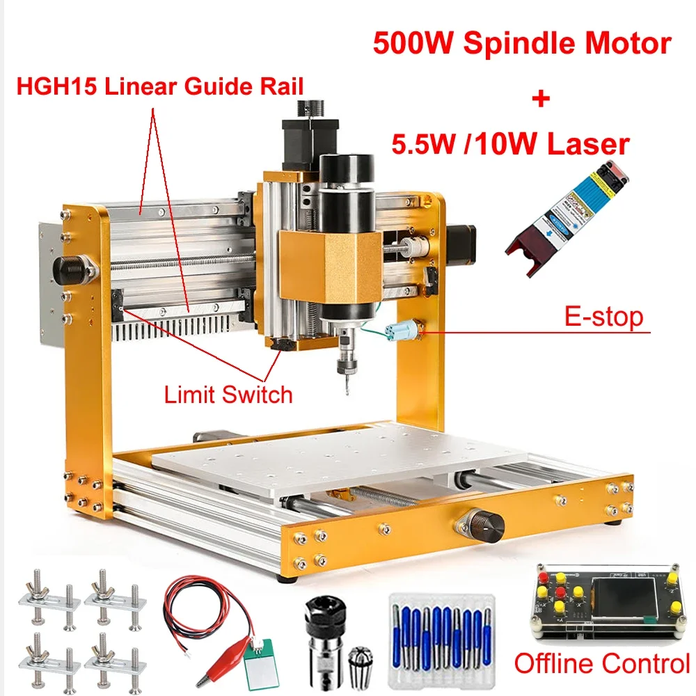 Линейный направляющий рельс, а – обзор и цена Mini Laser Engraver Cnc Router