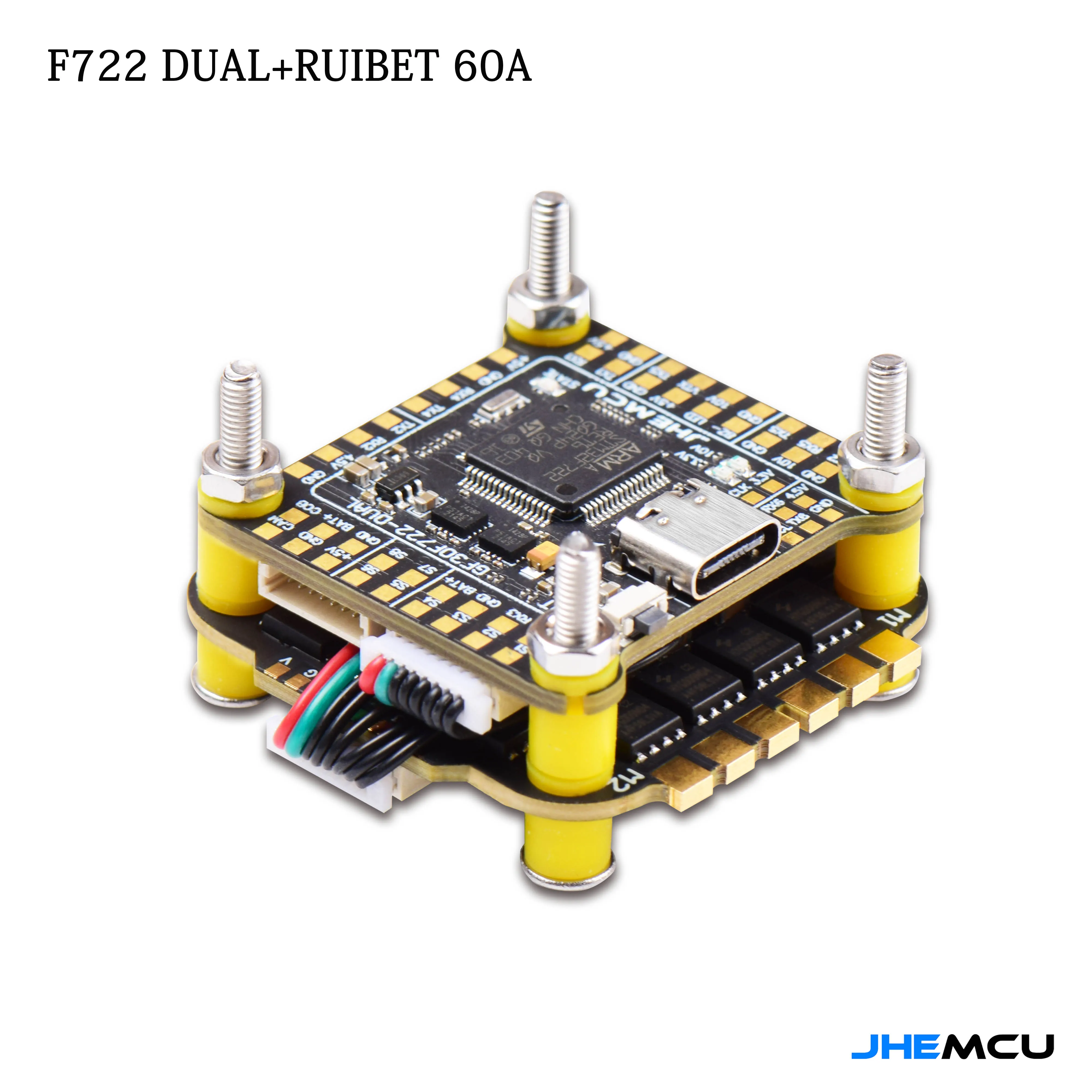 Полетный контроллер UniFlyJHEM – обзор и цена Fpv Flight Controller F7 Stack 60A